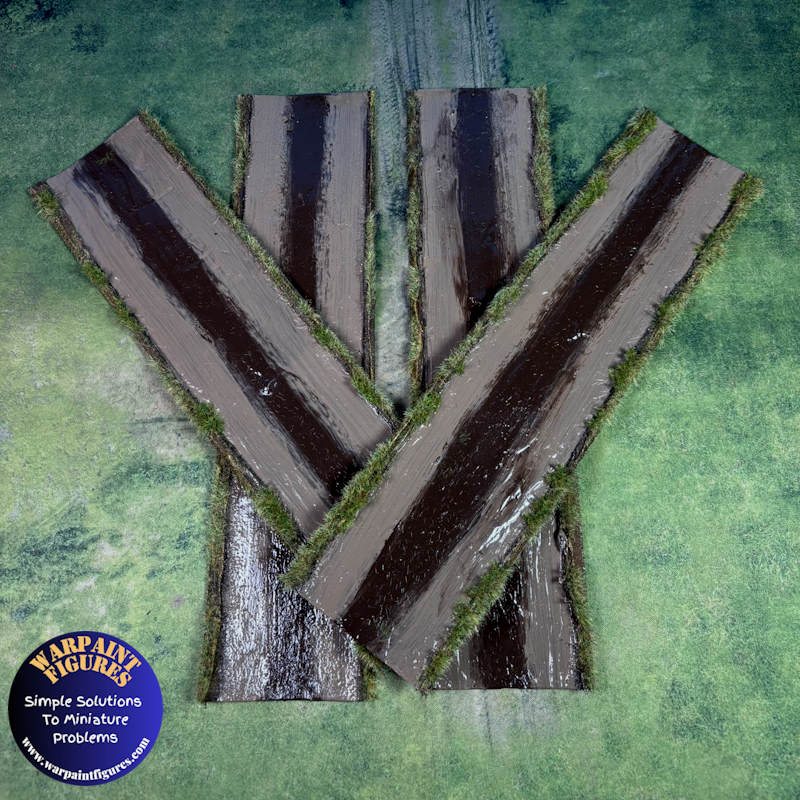 75mm Wide Brown Flexible Rivers