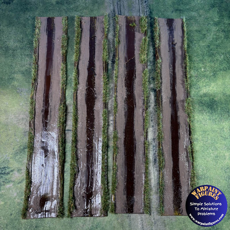 50mm Wide Brown Flexible Rivers