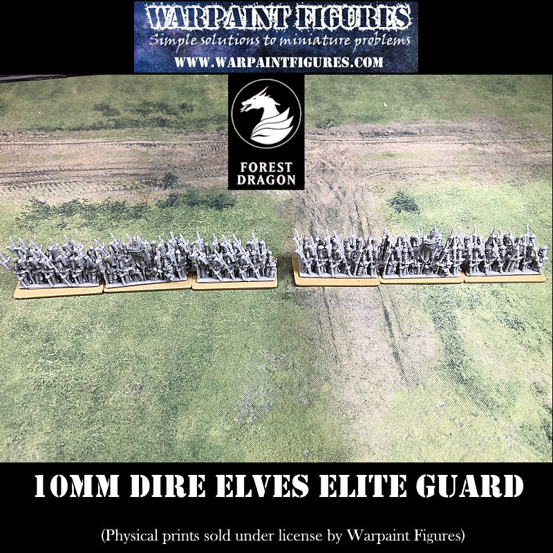 Dire Elves Elite Guard Regiment