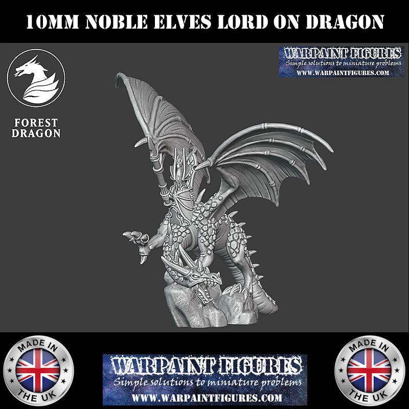 10mm Noble Elves Dragon Rider