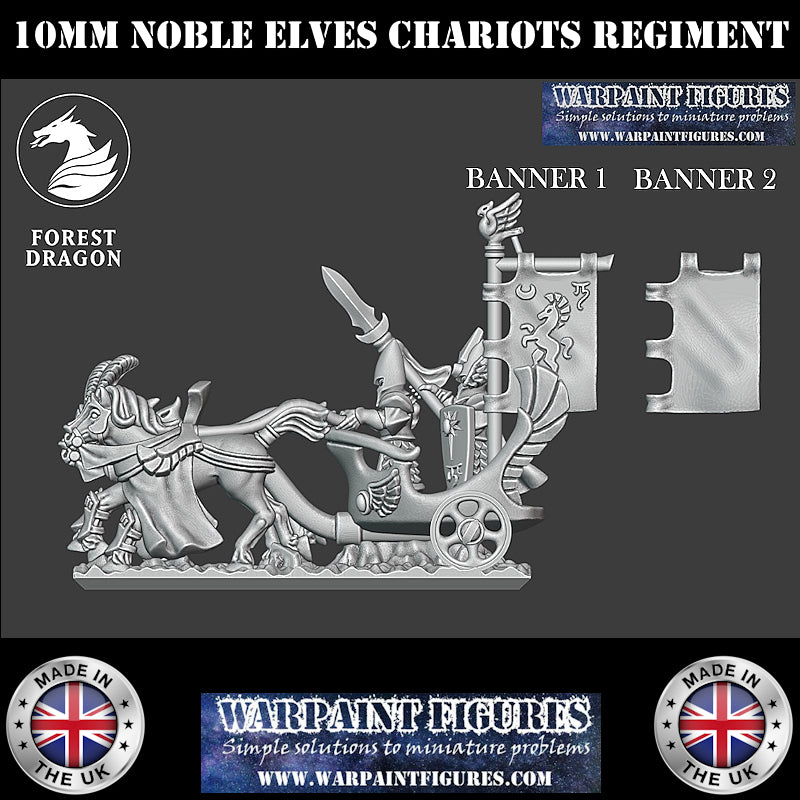 10mm Noble Elves Chariot Regiment