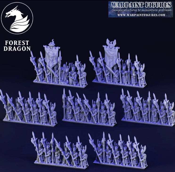 10mm Noble Elves Elite Guard Regiment