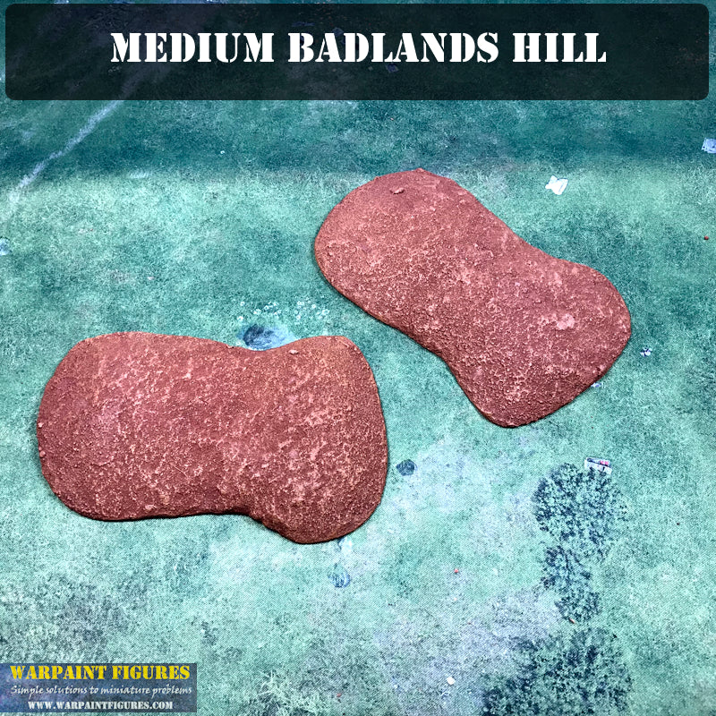 Medium Badlands Desert Hill