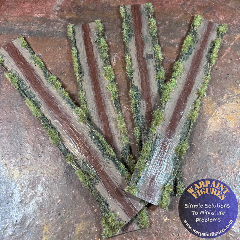 75mm Wide Brown Flexible Rivers