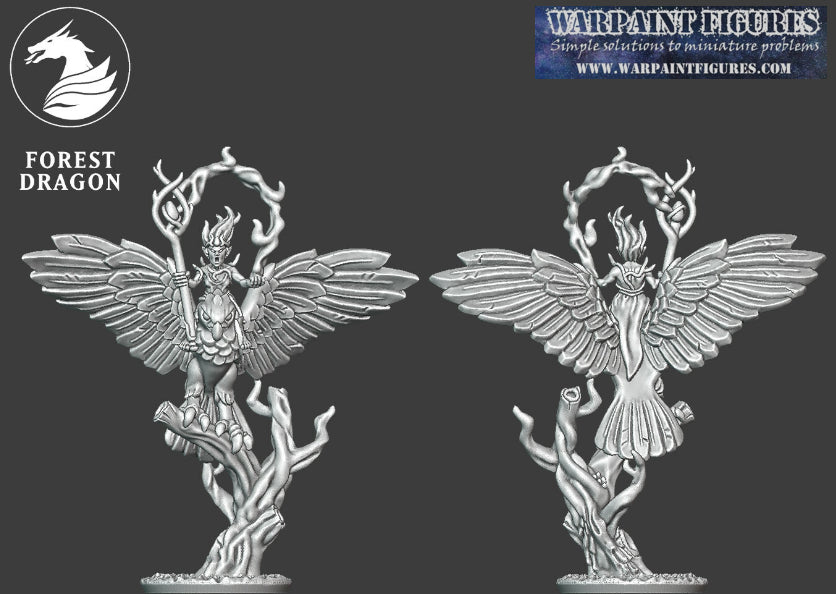 3D Printed 10mm Wood Elves Miniatures For Warmaster or KOW - Warpaint ...
