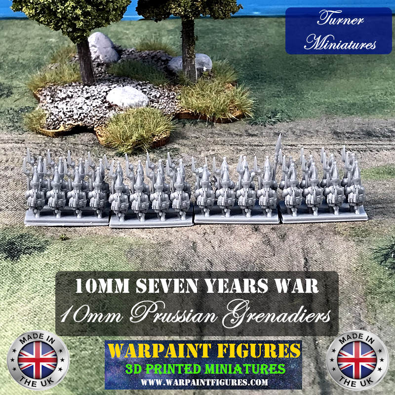 10mm SYW Prussian Grenadiers (Marching)