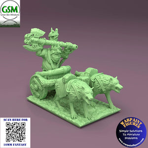 10mm Orc Heroes On Chariots