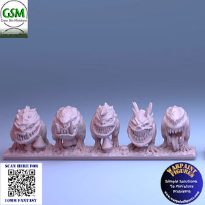 10mm Goblin Squig Herd & Herders