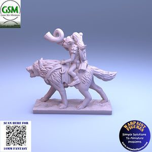 10mm Goblin Wolf Riders