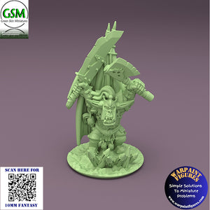 10mm Orc & Goblin Heroes & Characters
