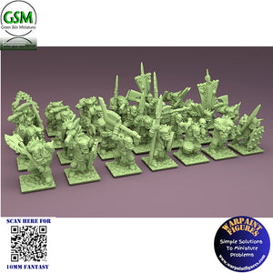 10mm Orc Warriors