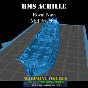 1/700th Royal Navy 3rd Rates Squadron #1 ACHILLE Class