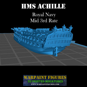1/700th Royal Navy 3rd Rates Squadron #1 ACHILLE Class
