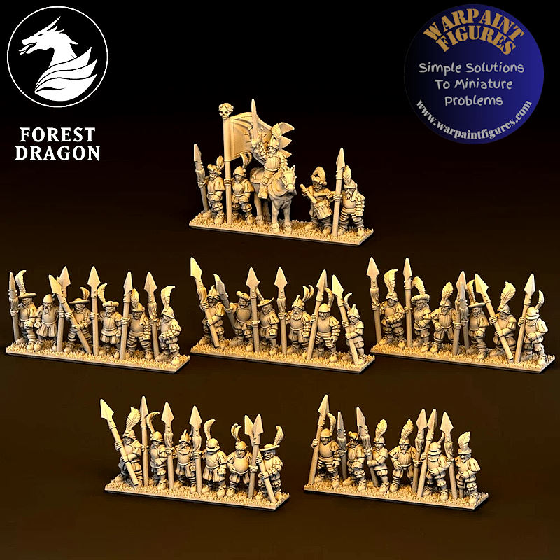 10mm Imperial Spearmen