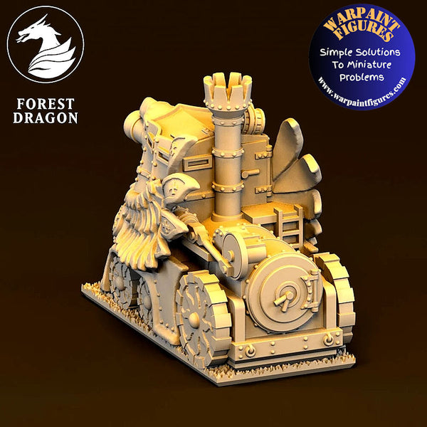 10mm Imperial Human Steam Tank