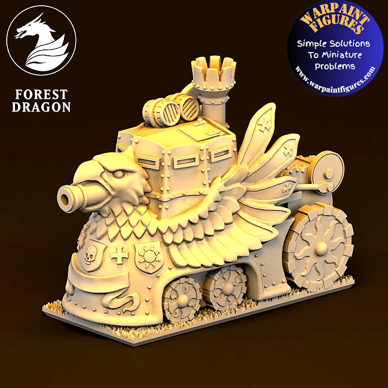 10mm Imperial Human Steam Tank