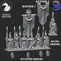 10mm Aurethil Court Elves Spear/Glaive Infantry