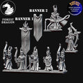 10mm Aurethil Court Elves Archers