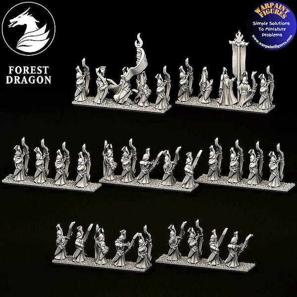 10mm Aurethil Court Elves Archers