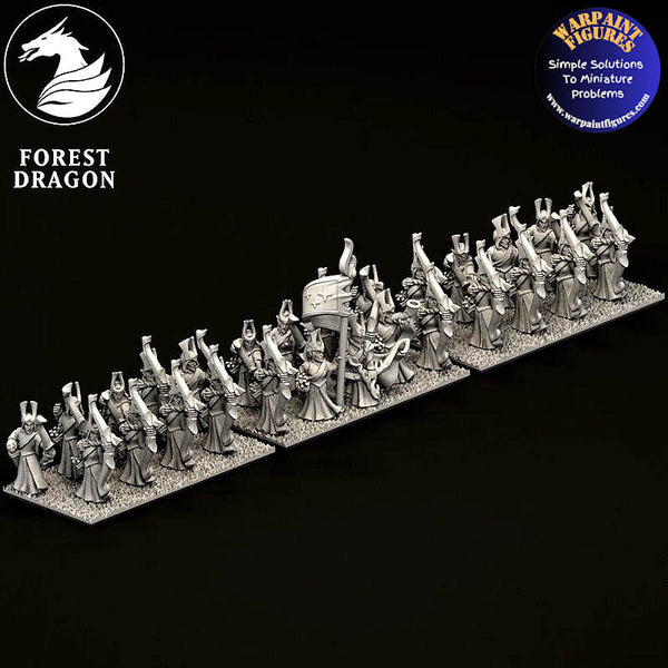 10mm Aurethil Court Elves Archers