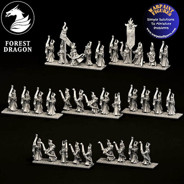 10mm Aurethil Court Elves Archers