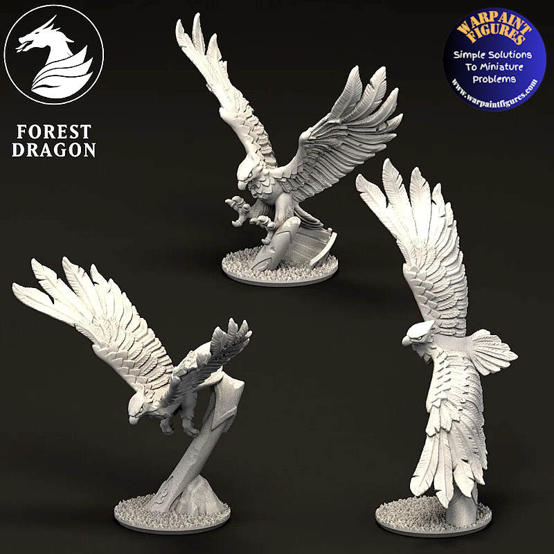 10mm Aurethil Court Elves Great Eagles Regiment