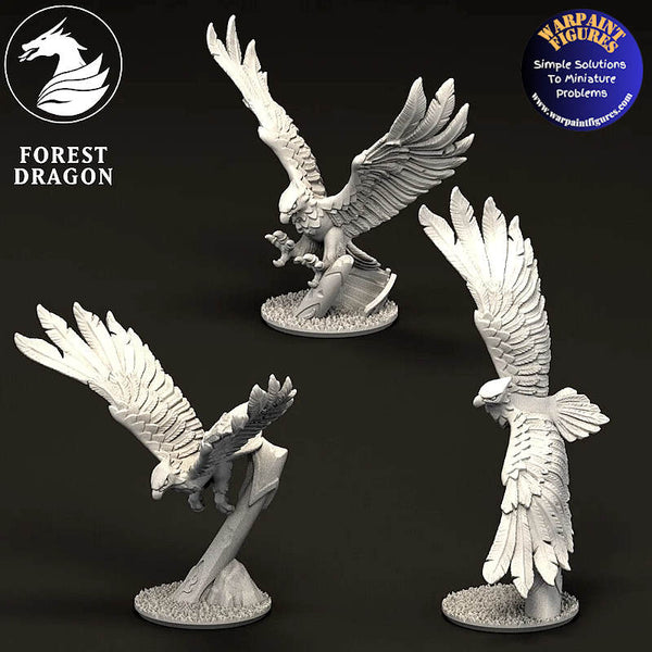 10mm Aurethil Court Elves Great Eagles Regiment