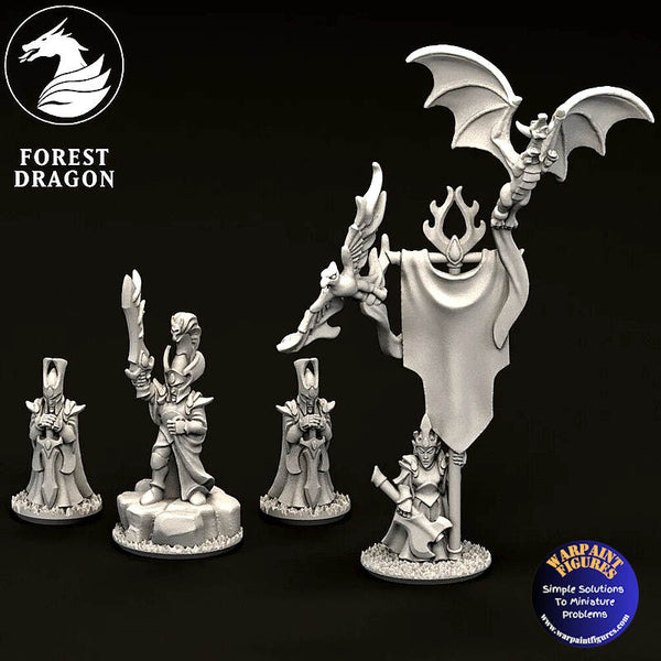 10mm Aurethil Court Elves General Army Standard