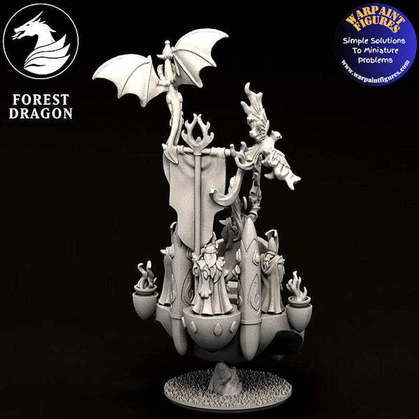 10mm Aurethil Court Elves General Army Standard
