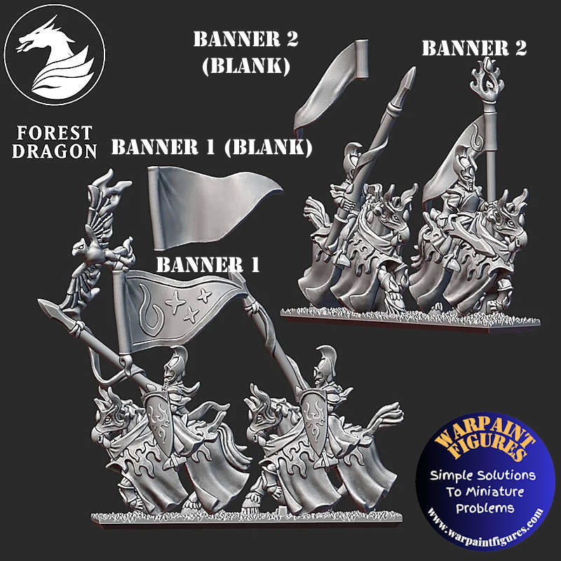 10mm Aurethil Court Elves Heavy Cavalry Regiment