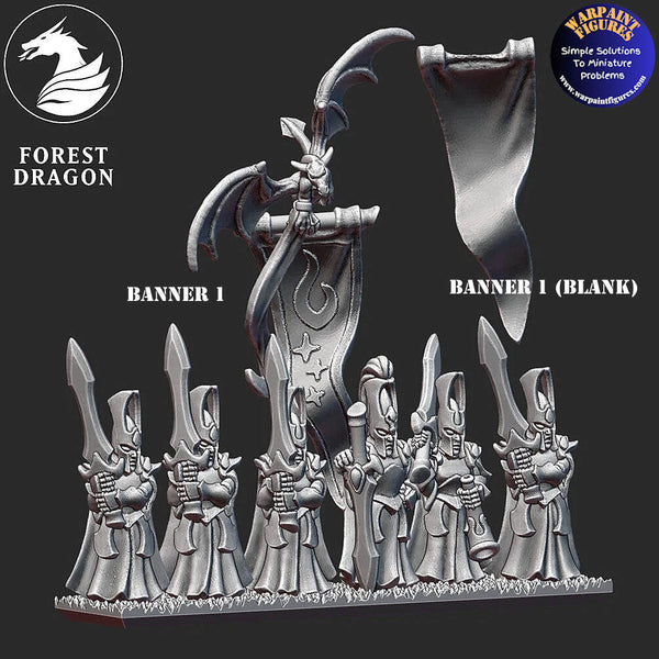 10mm Aurethil Court Elves Sword Infantry