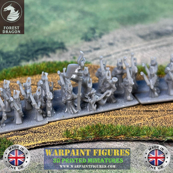 10mm Aurethil Court Elves Archers