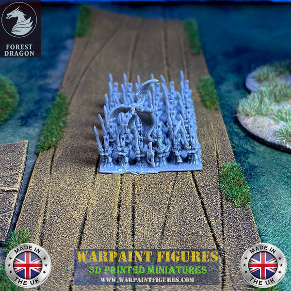 10mm Aurethil Court Elves Sword Infantry