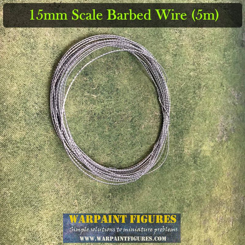 Barbed Wire|Razor Wire 15mm-28mm Scale 5m