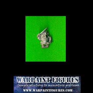 Warpaint Figures - 1992 OOP rare Marauder Miniatures Dwarf warrior - WFB, AOS, KOW Oathmark