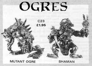Very rare GW/Citadel WFB AOS C23 Mutant Ogre