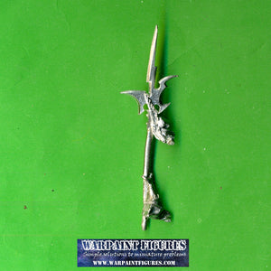 Warpaint Figures - 1998 WFB Dark Riders Standard Arm OOP Classic Dark Elves Darklings AOS