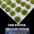 2mm Winter Random Self Adhesive Static Grass Tufts