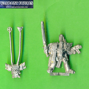 For sale OOP 1992 Warhammer 40,000 40k Leman Russ miniature Space Wolves Lord