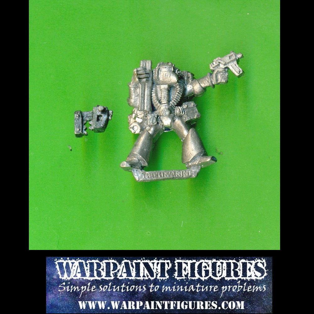For Sale - Warpaint Figures - OOP Games Workshop 1988 Warhammer 40K Rogue Trader Techmarine