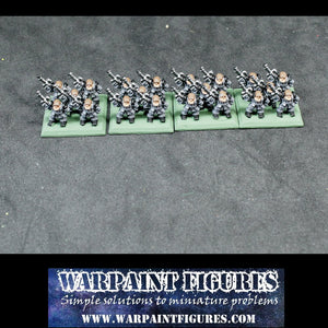 Warpaint Figuures - Epic 40k Imperial Guard/Astra Militarium Squad for Warhammer Epic 40k/Adeptus Titanicus