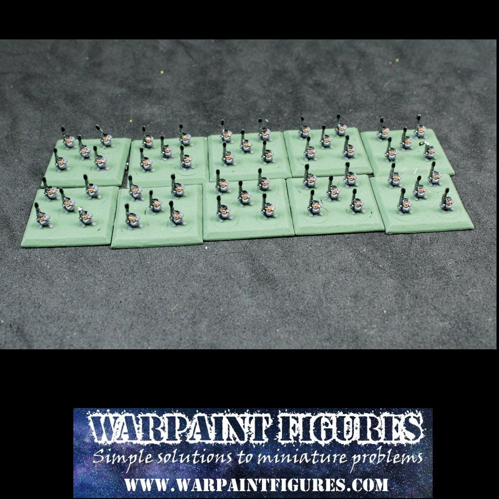 OOP 10 x 40K Epic Imperial Guard Ratling Sniper Stands