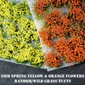 6mm Spring Mix Flowers Static Grass Tufts