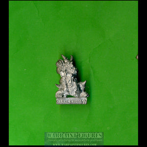 Warpaint Figures 1997 OOP Azzoth The Treacherous - Metal Rackham Goblin of No-Dan-Kar