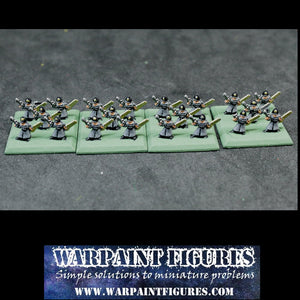 For Sale - Epic 40K Commisars Squad - Painted Imperial Guard Astra Militarium
