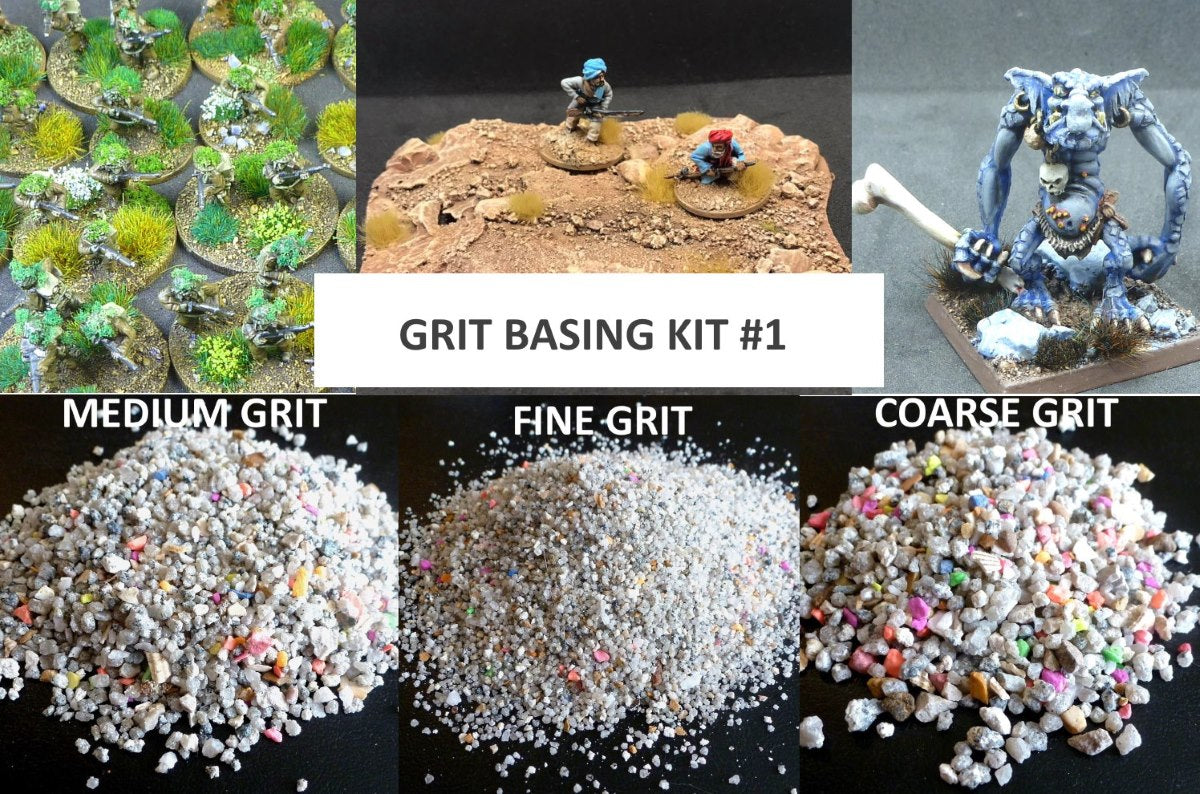 Easy Basing Kits For Painted Wargaming Miniatures - Warpaint Figures