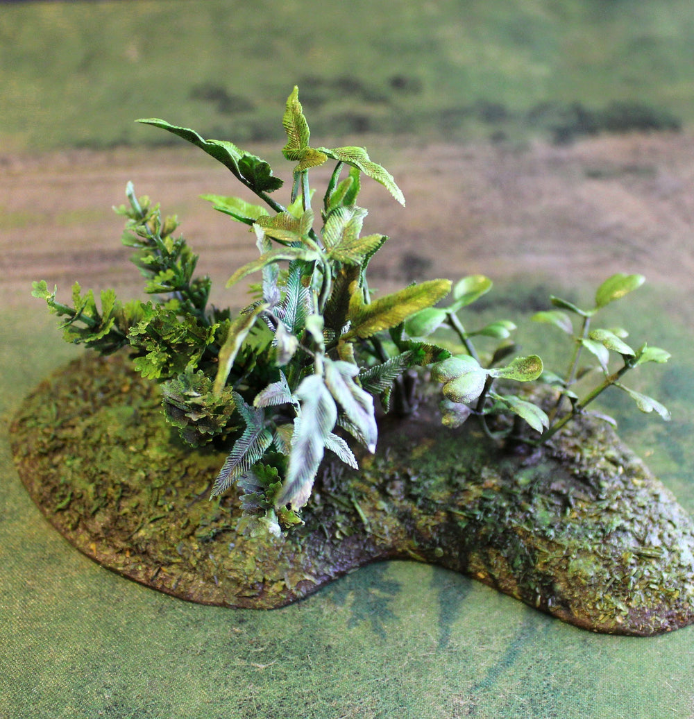Warpaint Figures Quality Wargaming Jungle Terrain Small Sets - WW2 40K