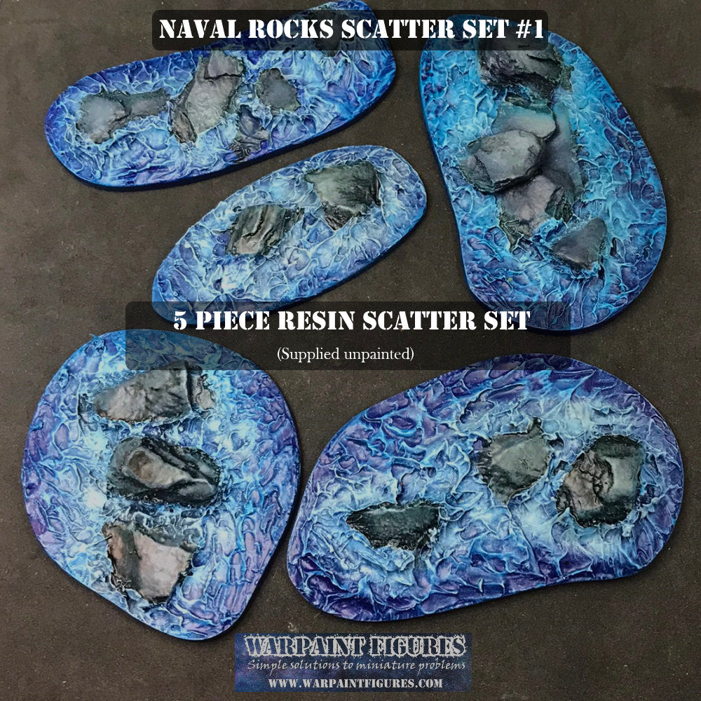 Naval Terrain Rocks Set #1