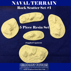 Naval Terrain Rocks Set #1