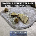 Large Rocky Desert Terrain Pieces